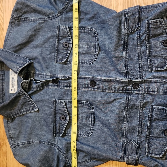 OshKosh B'gosh Blue Denim Women's Jacket Size M RARE barn Chore On Trend - Picture 12 of 14